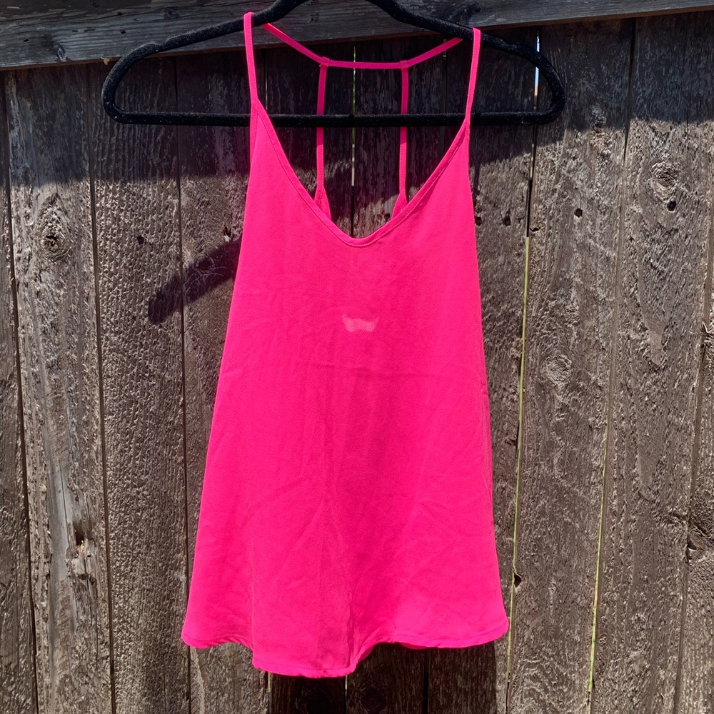 Lush - Bright Pink Tank Top